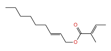 (E)-2-Nonenyl (E)-2-methyl-2-butenoate